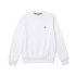 Sweatshirt Lacoste Hommes Coton Biologique Blanc