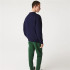 Sweatshirt Lacoste Hommes Coton biologique Bleu foncé
