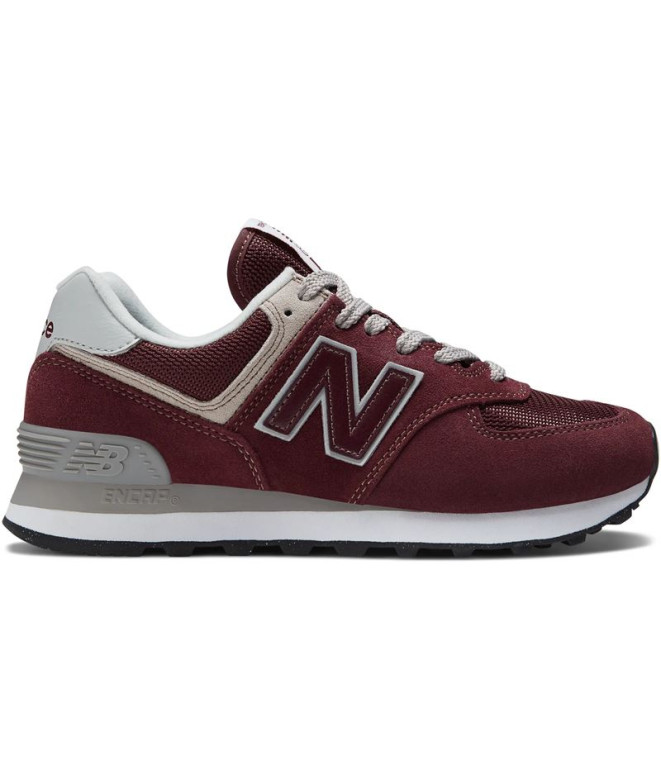 Chaussures New Balance Femme 574v3 Bourgogne
