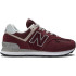 Chaussures New Balance Femme 574v3 Bourgogne