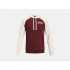 Sweatshirt Under Armour Wordmark Colorblock Man Red