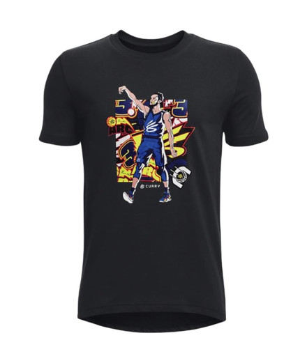 Maillot de basket Under Armour CUR Kids Blk