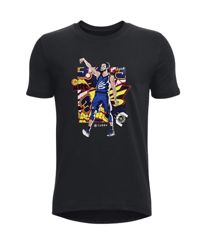 Maillot de basket Under Armour CUR Kids Blk