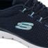 Chaussures Skechers Summits-Quick Lapse Femme Marine Mesh/ White Trim