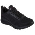 Chaussures Skechers Femme Bobs Squad Chaos - F Black Engineered Knit/ Trim