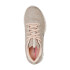 Chaussures Skechers Graceful-Twisted For Femme Maille naturelle/ Bordure corail
