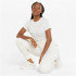 T-shirt Broderie Ess+ Puma Femme