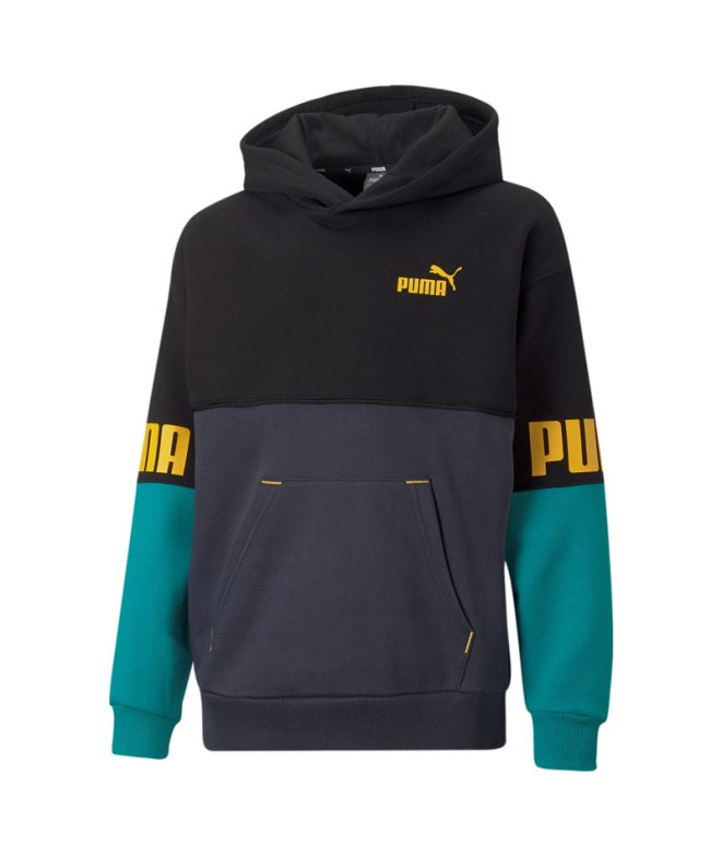 Puma Power Colorblock Hoodie for Kids
