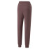 Puma ESS+ Embroidery High-W Pantalon Femmes Marron