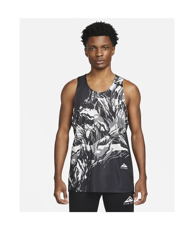 T-shirt Nike Trail Homme sans manches Rise 365 BK