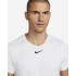 T-shirt tennis Nike Court Homme de Dri-FIT Advantage Blanc