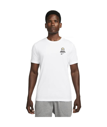 T-shirt basket-ball Nike Homme de LeBron White