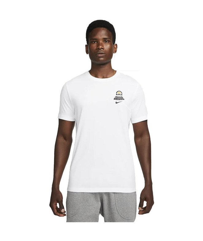 T-shirt basket-ball Nike Homme de LeBron White