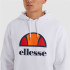 Sweat Ellesse Dahryl OH Hoody Homme Blanc