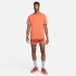 T-shirt trail Nike Homme de Dri-FIT Orange