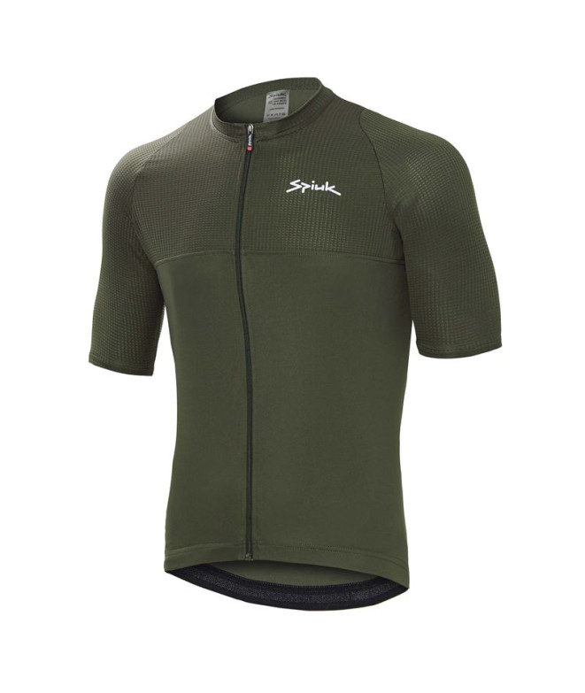 cyclisme Spiuk Homme Maillot ANATOMIC Vert