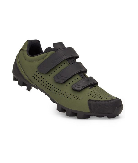 Chaussures cyclisme Spiuk de SPLASH MTB Kaki/Noir