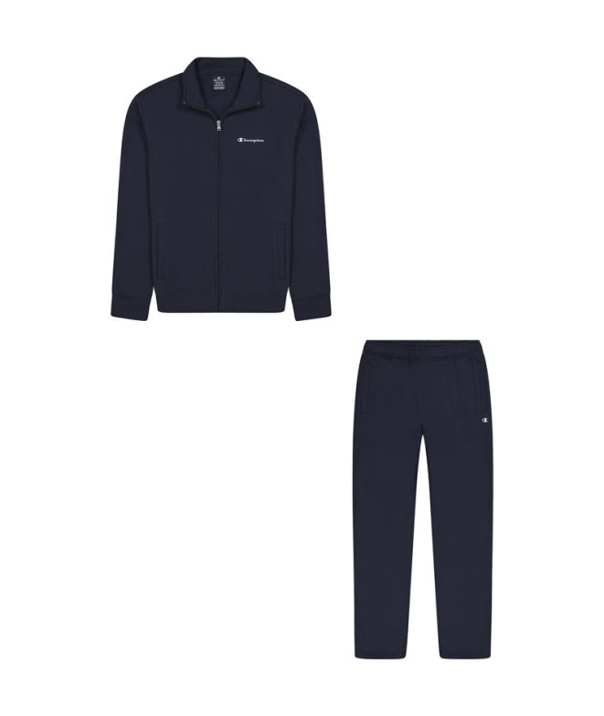 Tracksuit Champion Full Zip Suit Men Black