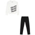 Set Champion Col roulé pour enfants Blanc