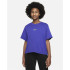 T-shirt Nike Fille Bleu Sportswear