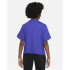 T-shirt Nike Fille Bleu Sportswear