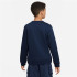 Sweat Nike Enfant NSW FLC CREW Bleu