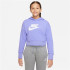 Sweat Nike Nike Fille Sportswear Club Lilas