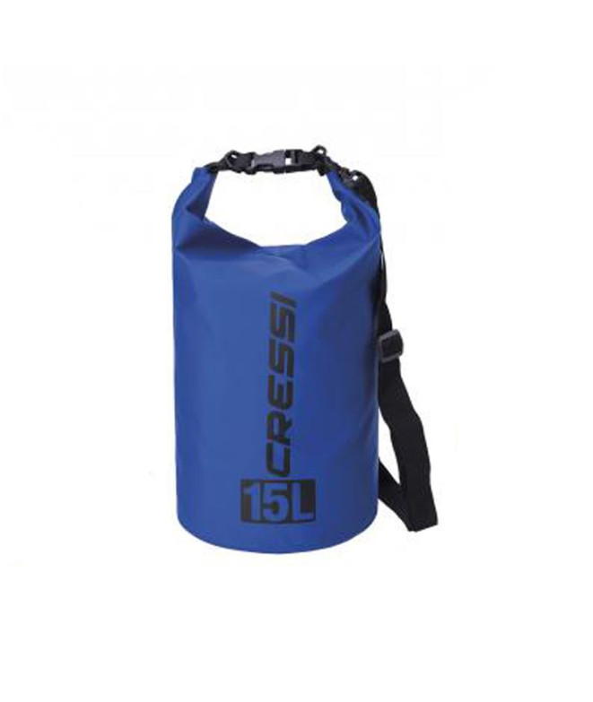 Sac Cressi Sub DRY PVC Bleu 15 Ltr
