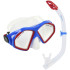 Set Tuba + Masque Aqua Lung Hawkeye Combo Bleu Rouge