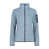 Veste CMP Femme Melange Knit-Tech Blue
