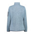 Veste CMP Femme Melange Knit-Tech Blue