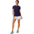 ASICS Court Piping T-Shirt Femme Bleu
