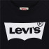 Levi's BATWING CREWNECK Sweat-shirt fille Noir