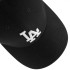Casquette New Era LA Dodgers Essential Black 39THIRTY Stretch Fit