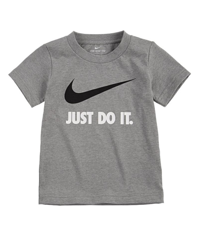 T-shirt Nike Kids Swoosh Jdi Ss Grey Enfant