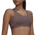 Brassiere de sport adidas Femme Coreflow Luxe Purple