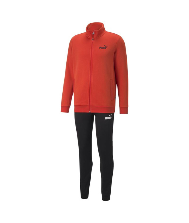 Survêtement Homme Puma Clean Sweat Suit FL Red