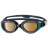 Lunettes de natation Zoggs Predator Flex Polarized Black/Green