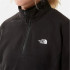 Doublure The North Face 100 GLACIER 1/4 ZIP Women's Black