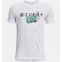 T-shirt de running Under Armour CURRY TROLLY Kids White