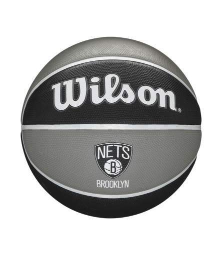 Ballon de basket Wilson NBA TEAM TRIBUTE BRO NETS Noir