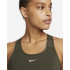 Brassiere de sport Nike Femme Dri-FIT Swoosh Vert