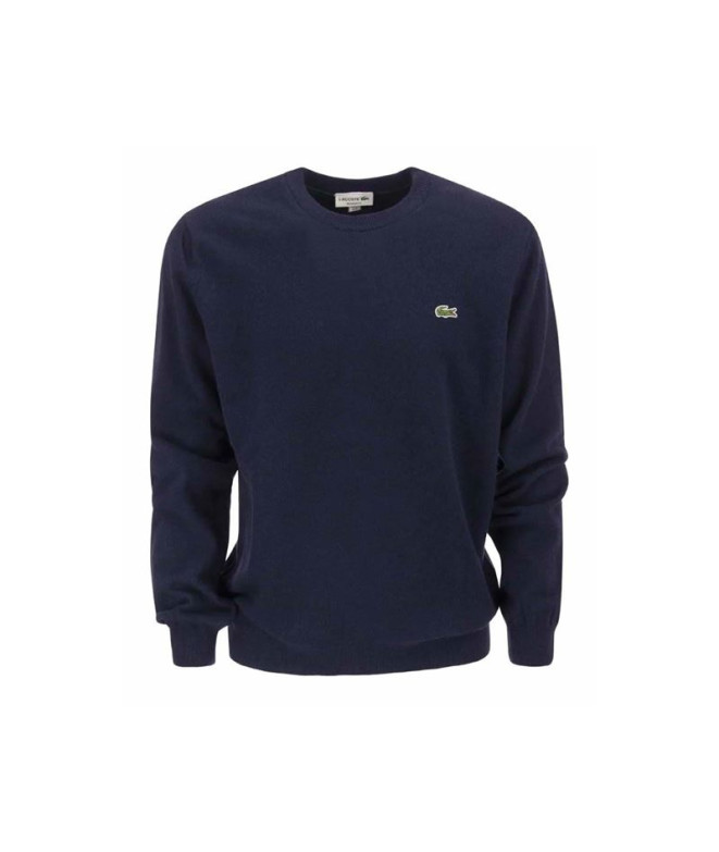 Sweatshirt Lacoste Tricot Navy Hommes