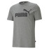 T-shirt Homme Puma Ess Logo Gris