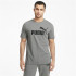 T-shirt Homme Puma Ess Logo Gris