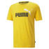 T-shirt Homme Puma Essentials+2 Colour Logo Yellow