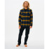 Chemise Rip Curl Count Flannel Hommes Bleu-Jaune