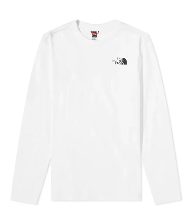 T-Shirt à manches longues The North Face Red...