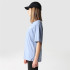 T-shirt The North Face Simple Dome Folk Femmes Blu
