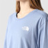 T-shirt The North Face Simple Dome Folk Femmes Blu